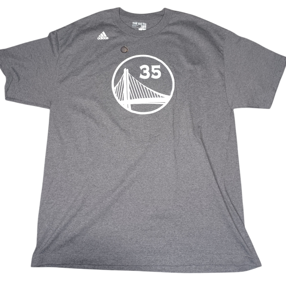 Adidas Gray Golden State Warriors T-Shirt